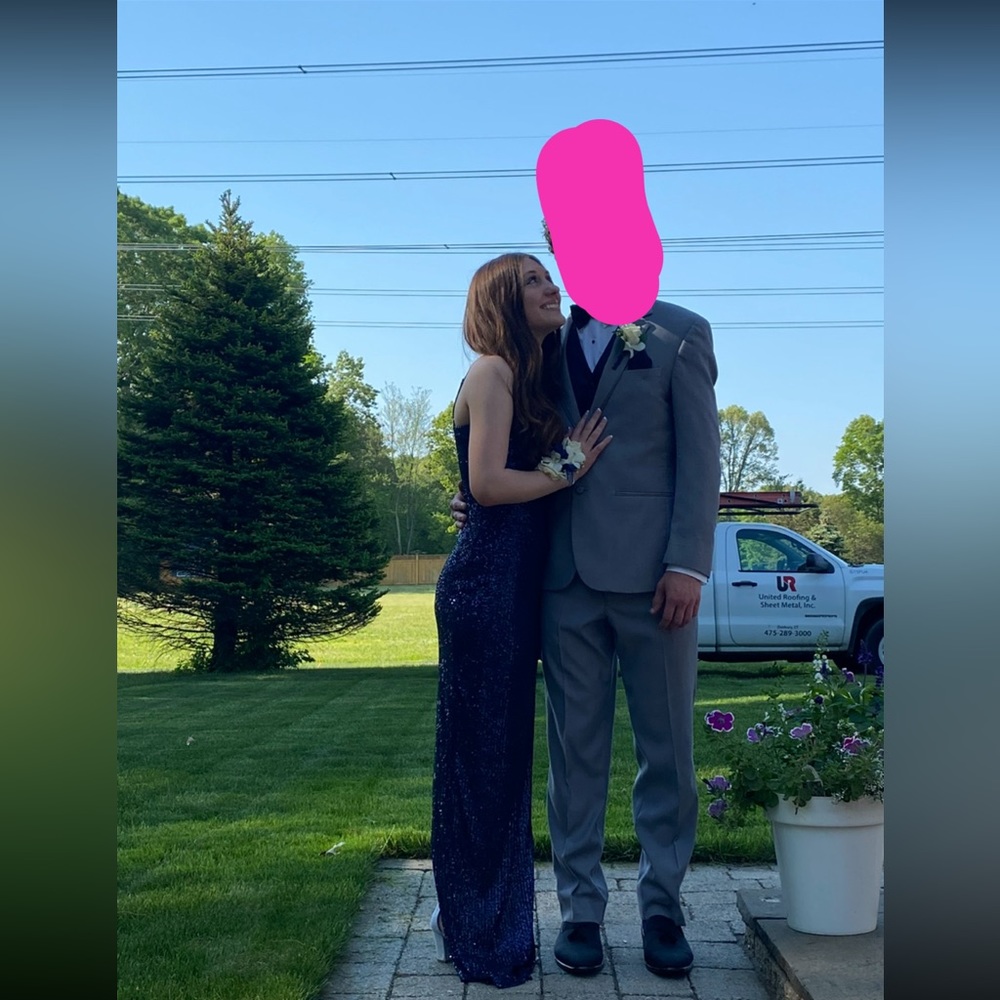 SOLD! Navy blue prom dress - Windsor